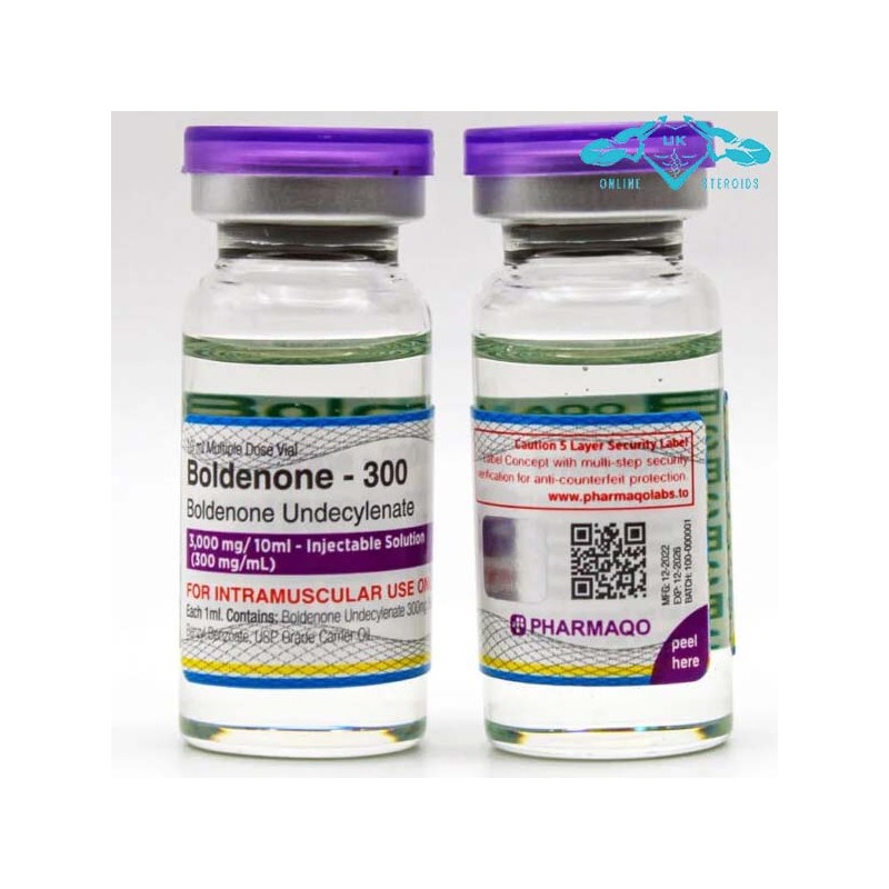 PHARMAQO BOLDENONE 300MG/MI AUTHORISED PHARMAQO DISTRIBUTOR