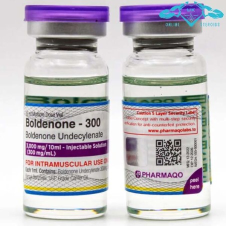 PHARMAQO BOLDENONE 300MG/MI AUTHORISED PHARMAQO DISTRIBUTOR