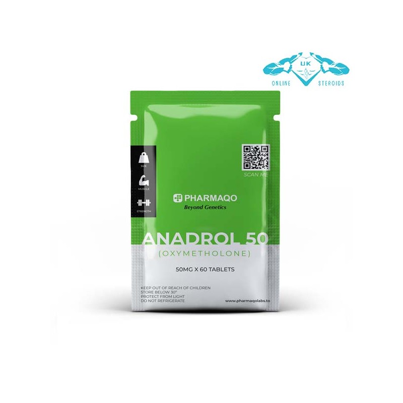 PHARMAQO LABS ANADROL 50MG AUTHORISED PHARMAQO DISTRIBUTOR