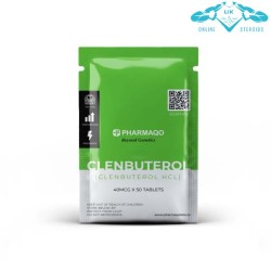 PHARMAQO LABS CLENBUTEROL 40MCG AUTHORISED PHARMAQO DISTRIBUTOR