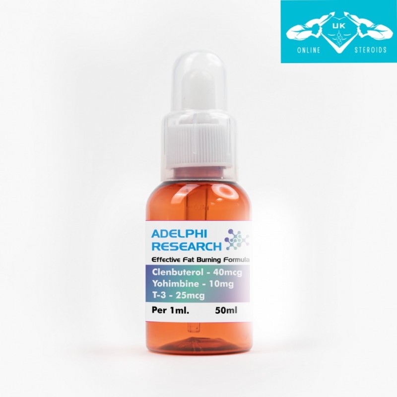 ADELPHI RESEARCH LIQUID FAT BURNER 50ML ONLINE STEROIDS UK