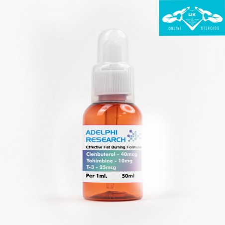 ADELPHI RESEARCH LIQUID FAT BURNER 50ML ONLINE STEROIDS UK