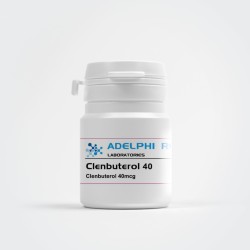 Buy Clenbuterol 40mcg in UK Next Day Delivery by Adelphi Research