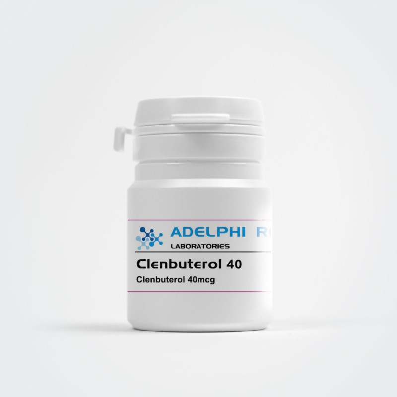 Buy Clenbuterol 40mcg in UK Next Day Delivery by Adelphi Research