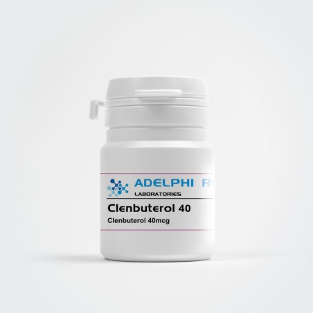 Buy Clenbuterol 40mcg in UK Next Day Delivery by Adelphi Research