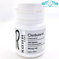 Clenbuterol 40mcg By Rohm Labs