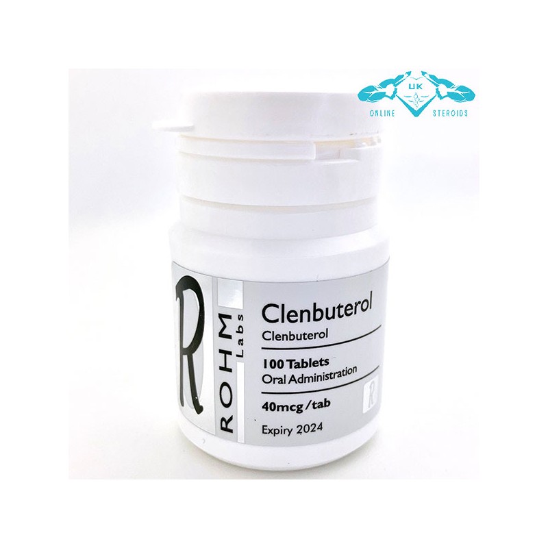 Clenbuterol 40mcg By Rohm Labs