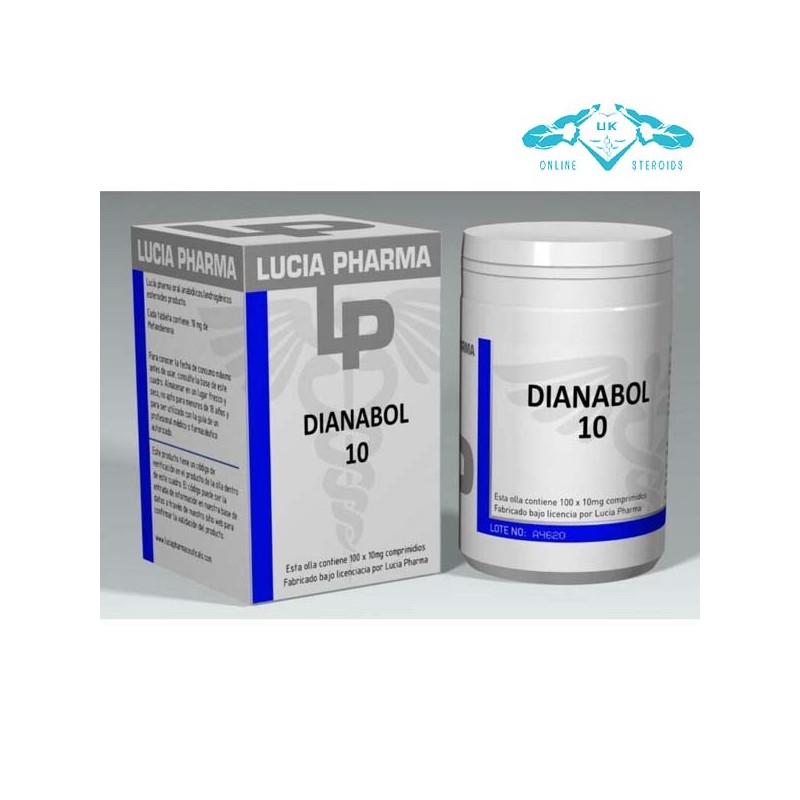 Lucia Pharma Dianabol Methandienone 100 x 10mg