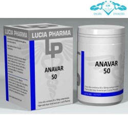 Lucia Pharma Anavar Oxandrolone 50 x 50mg tabs
