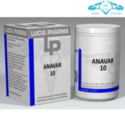 Lucia Pharma Anavar 50 x 10mg tabs Oxandrolone