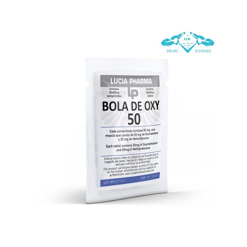 Lucia Pharma Dbol + Oxy Blend 50mg