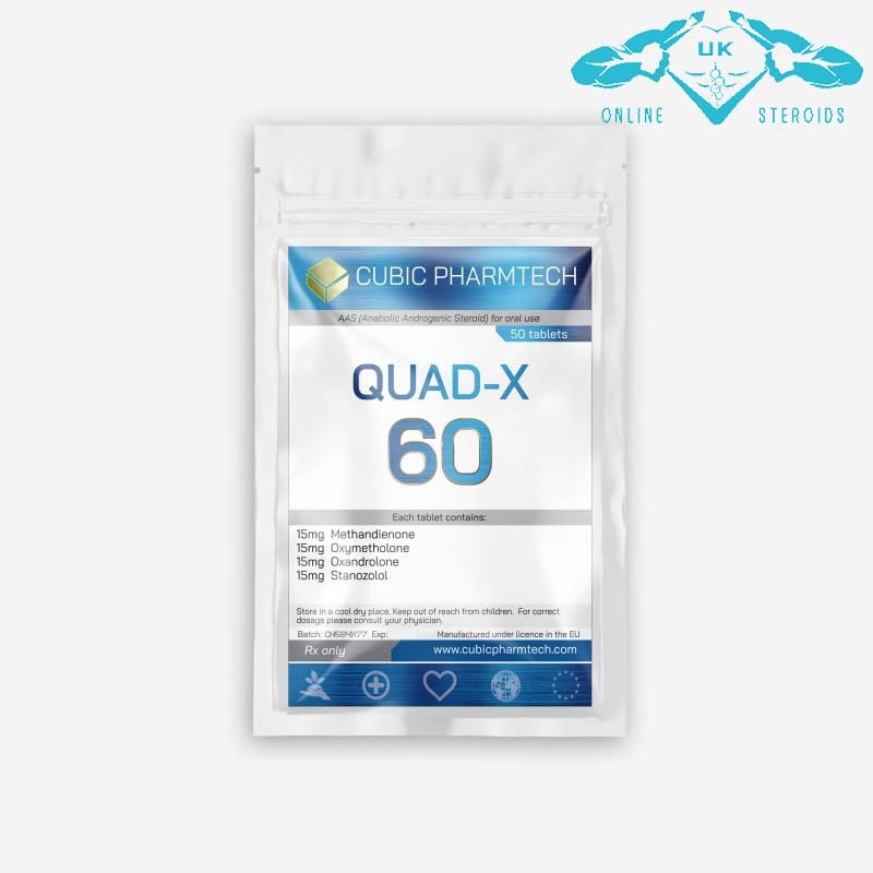 Cubic Pharmtech Quad X 60mg