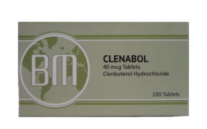 BM PHARMACEUTICALS CLENABOL 40MG